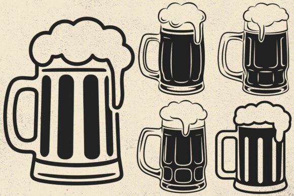 Download Beer SVG Files - Beer Mug Vector - Vector Collection