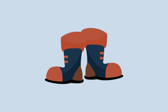 Download Christmas Nice  Santa Shoes Vector - Vector Collection