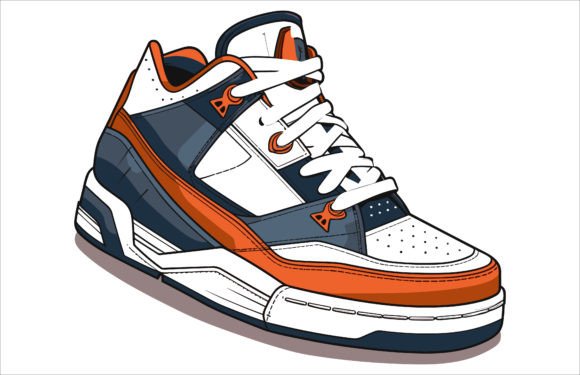 Download Basketball Shoes Vector Illustration - Vector Collection