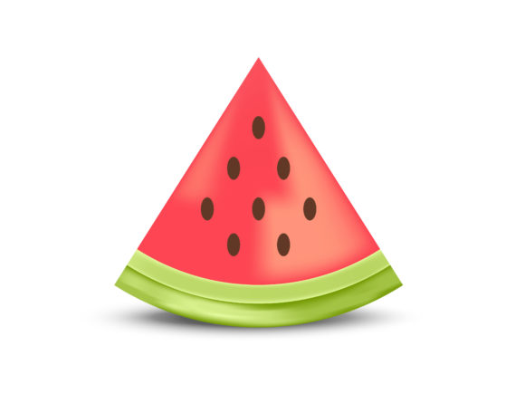 Download Slice Watermelon Vector Illustration - Vector Collection