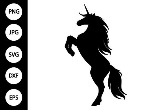 Download Silhouette Unicorn SVG - Silhouette Collection