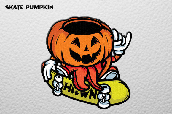 Download Pumpkin Skate Vector Graphic - Vector Collection
