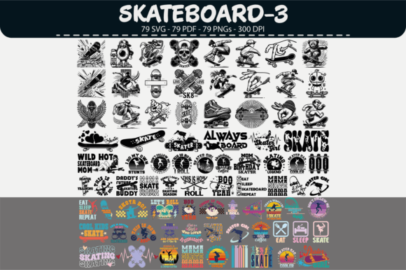 Download Skateboard Vector Clipart – 79 Designs - Vector Collection