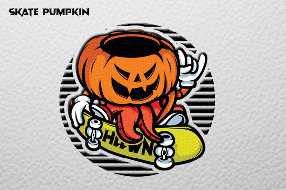 Download Pumpkin Skate Vector Graphic - Vector Collection