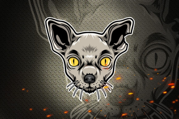Download Spinx Cat Animal Head Vector - Vector Collection