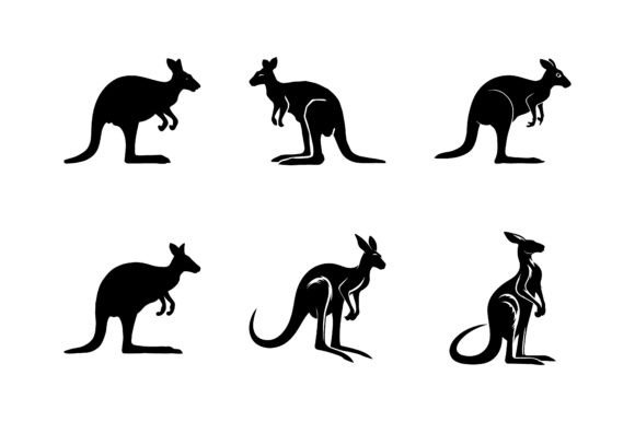 Download Kangaroo Vector Icon Set - Vector Collection