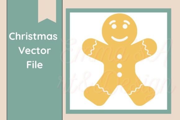 Download Gingerbread Man Christmas Vector - Vector Collection