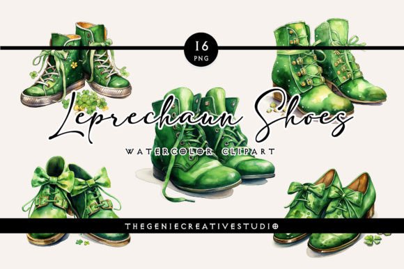 Download Watercolor Leprechaun Shoes PNG Clipart - Premium Resources