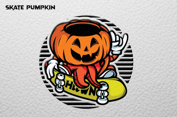Download Pumpkin Skate Vector Graphic - Vector Collection