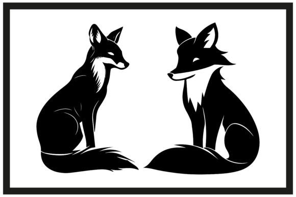 Download Fox Silhouette Stock Vector Illustration - Vector Collection