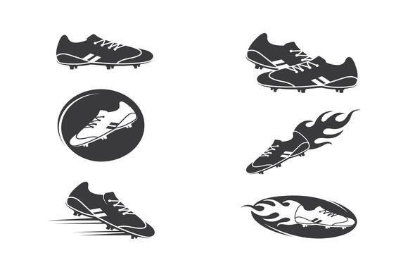Download Football Shoes Vector Icon Illustration - Vector Collection
