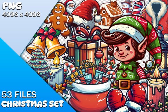 Download Charming Christmas Vector Illustrations - Vector Collection