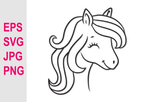 Download Hand Drawing Unicorn Vector SVG. - Vector Collection