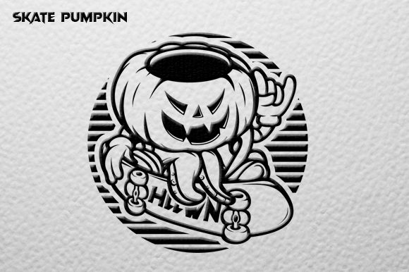 Download Pumpkin Skate Vector Graphic - Vector Collection