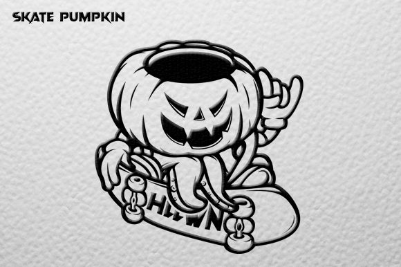Download Pumpkin Skate Vector Graphic - Vector Collection