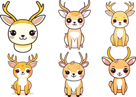 Download Deer Vector Art Illustration - Vector Collection