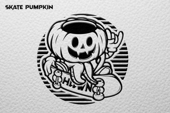 Download Pumpkin Skate Vector Graphic - Vector Collection