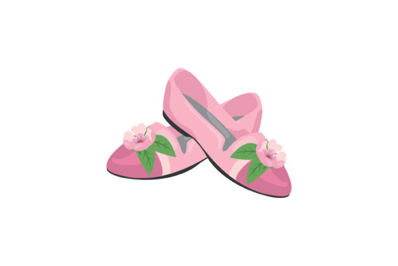 Download Spring Pink Flat Shoes Vector Icon - Vector Collection