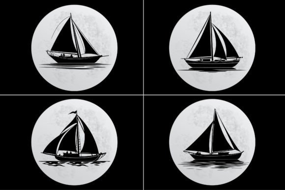 Download Boat Silhouette Vector Graphic - Vector Collection
