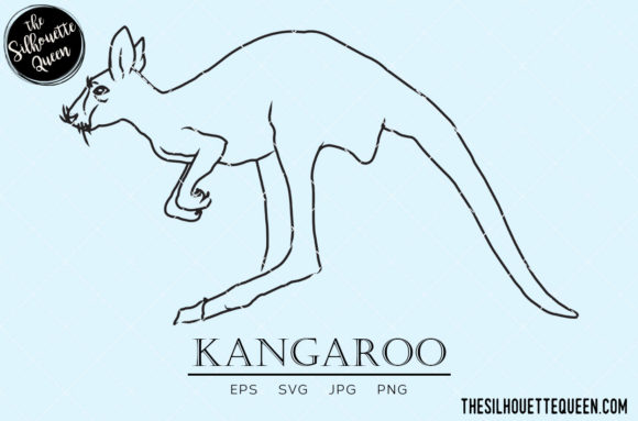 Download Kangaroo Vector - Vector Collection