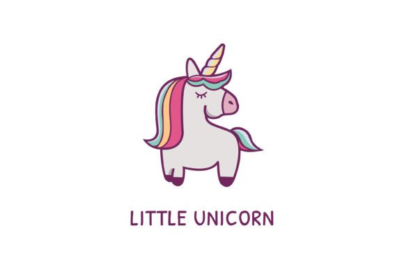 Download Little Unicorn Vector Design - Vector Collection