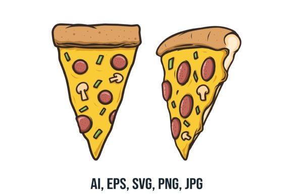Download Pizza Vector Drawing - Vector Collection