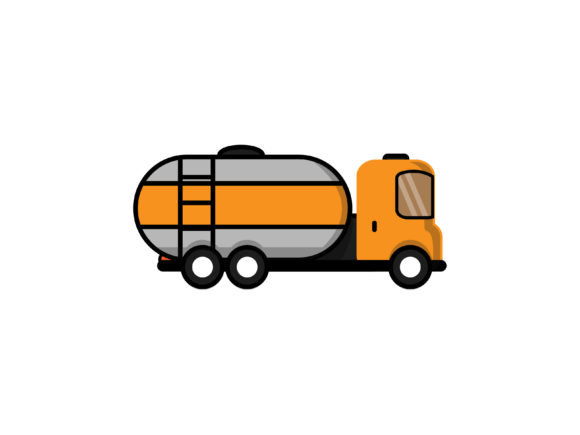 Download Oil Tanker Car Vector Icon - Vector Collection