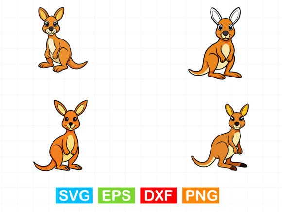 Download Kangaroo Vector Bundle - Vector Collection