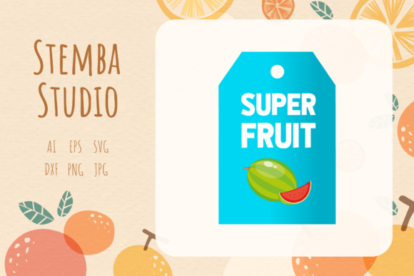 Download Fruit Tag Watermelon Vector Design Art - Vector Collection