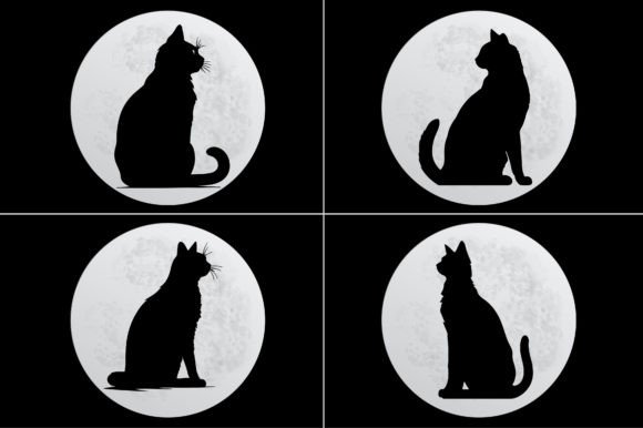 Download Cat Silhouette Vector Graphic - Vector Collection