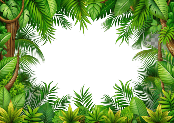 Download 3d Frame of Bamboo is Shown Png Image - Image Collection