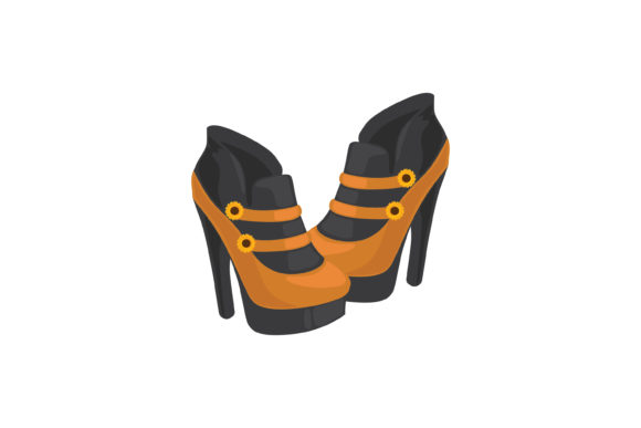 Download Spring Brown Shoes Vector Icon - Vector Collection