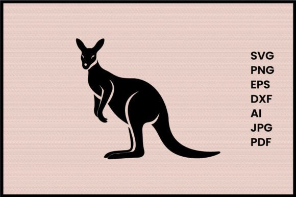 Download Kangaroo Vector Illustration Silhouette - Vector Collection