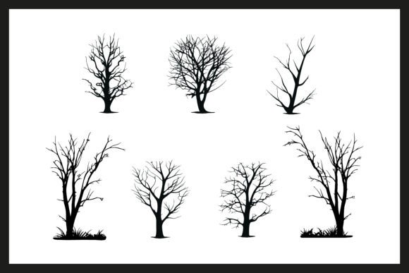 Download Dead Tree Silhouette Image Vector Image - Vector Collection