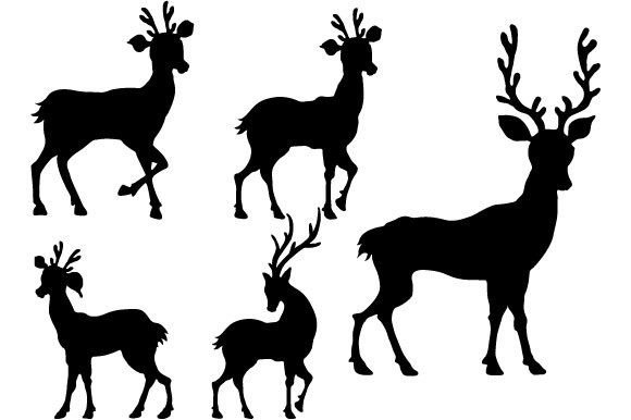 Download Reindeer Vector Graphic Design - Vector Collection